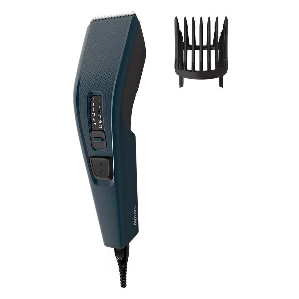 Philips Hair Clipper HC3505/15 Series 3000 – Corded Beard & Hair Trimmer with DualCut Technology & 13 Length Settings