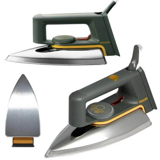 Philips Dry Iron HD1172 1000W Classic Aluminum Soleplate