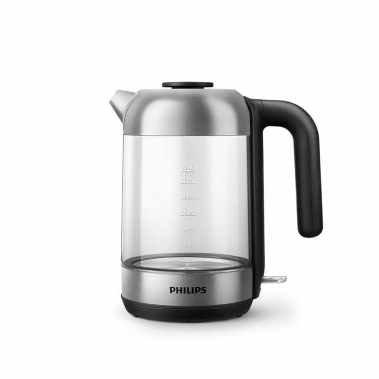 Philips HD9339 Glass Electric Kettle 1.7L 2200W Fast Boil Blue LED Auto Shut-Off