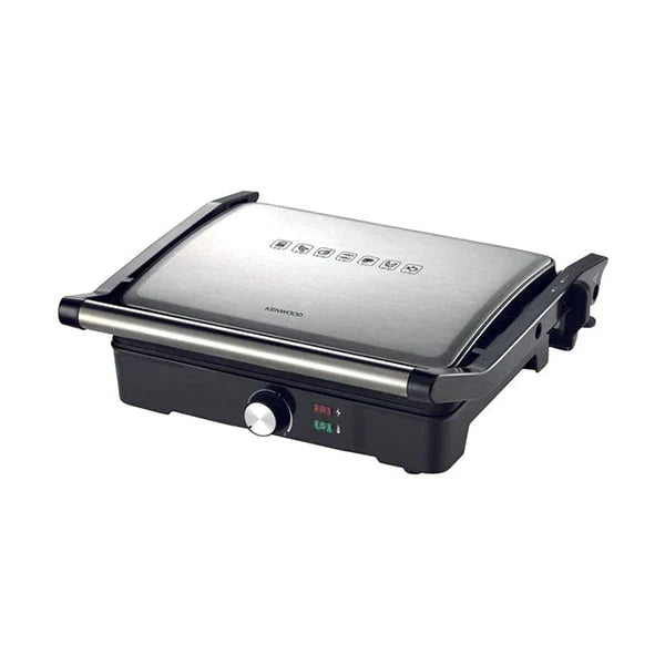 Kenwood HGM31.000SI Contact Grill 1800W – Adjustable Health Grill Silver
