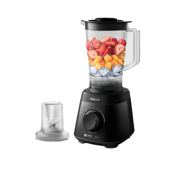 Philips HR2141/90 Blender 550W 2L – Powerful Kitchen Blender with Multiple Speeds