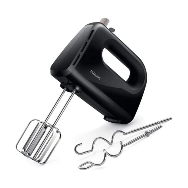 Philips HR3704 Hand Mixer 300W – Compact Kitchen Mixer with 5 Speeds & Turbo