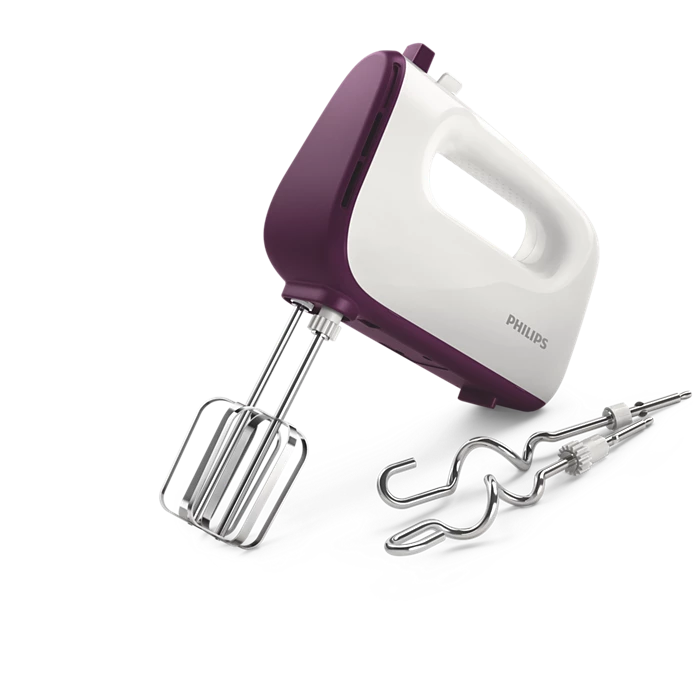 Philips HR3740 Hand Mixer – 450W Powerful Stand & Hand Mixer for Baking, Whipping & Kneading