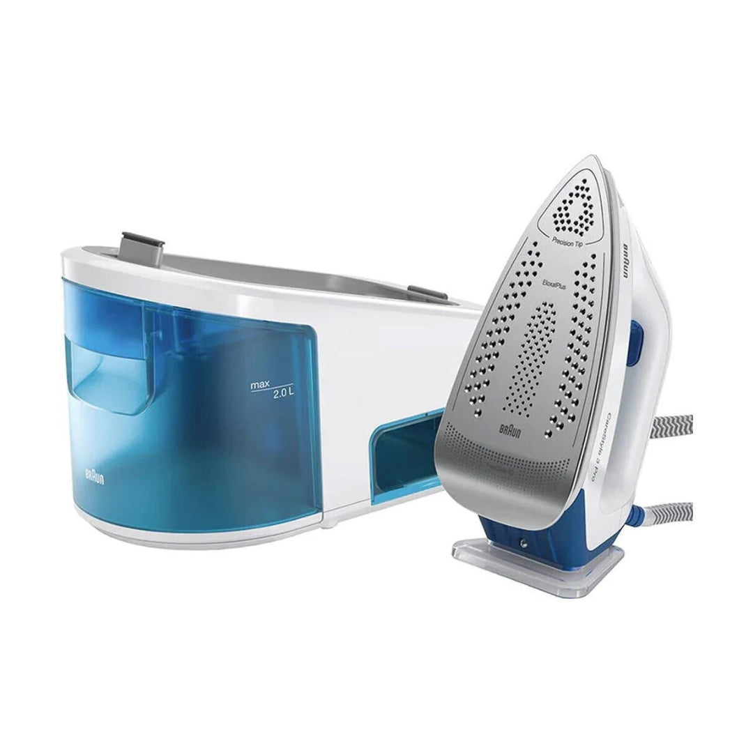 Braun IS3157 CareStyle 3 Pro Steam Generator 2400W – 6.8 Bar, 2L Tank, FreeGlide 3D Soleplate