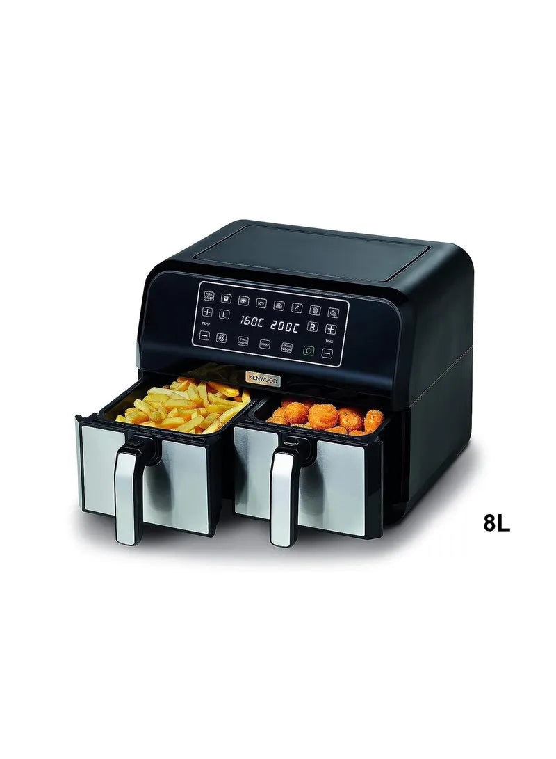 Kenwood Digital Twin Air Fryer HFM75 8L Dual Zone