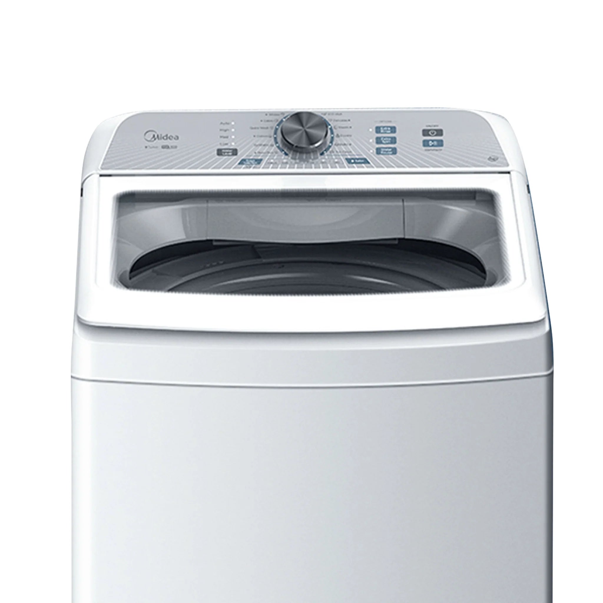 Midea MA500W150/WW 15KG Top Load Washing Machine Water Cube Pulsator Turbo Wash Auto Clean Soft Close Lid
