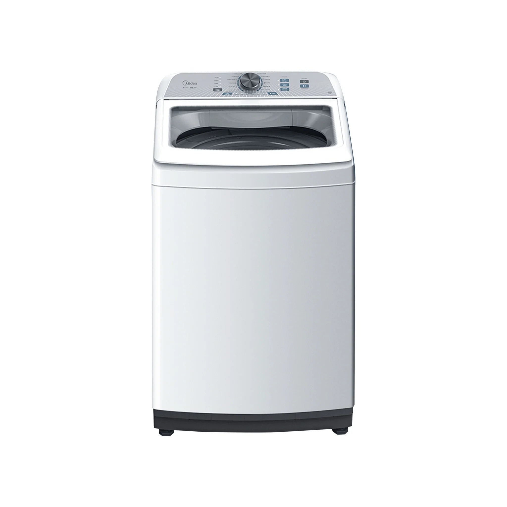 Midea MA500W150/WW 15KG Top Load Washing Machine Water Cube Pulsator Turbo Wash Auto Clean Soft Close Lid