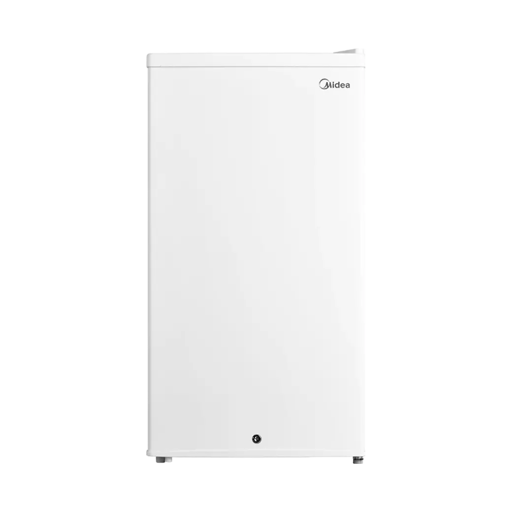 Midea MDRD133FGE01 5FT Mini Refrigerator 86L Compact Fridge with Chiller White