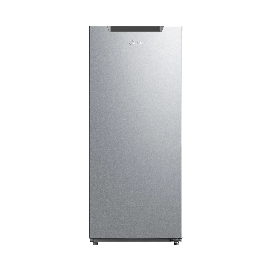 Midea MDRD268FEE50AE 268L Single Door Refrigerator Silver with Cooling Zone & LED Light