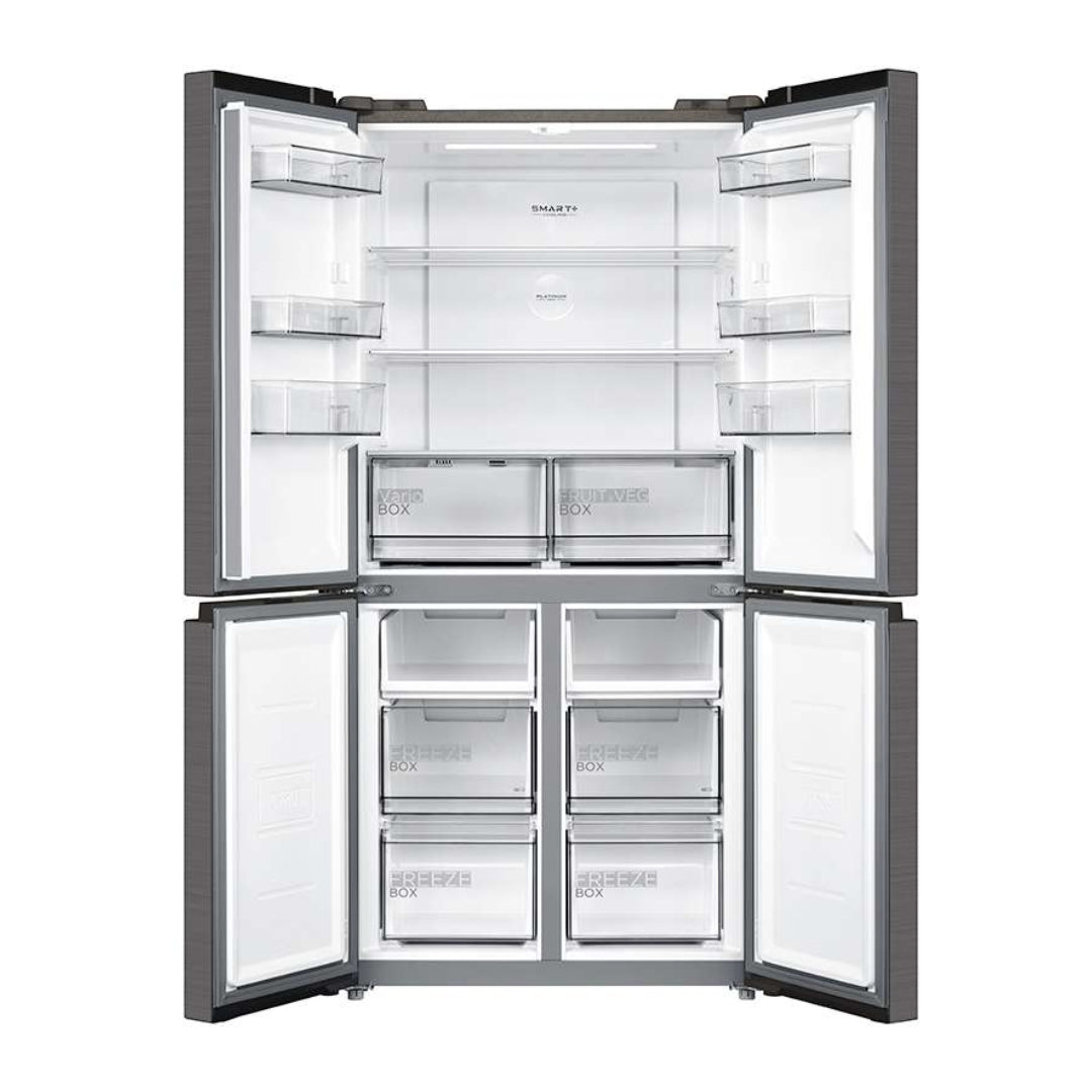 Midea 474L French Door Refrigerator MDRF632FGG28 No Frost Inverter WiFi Black Inox