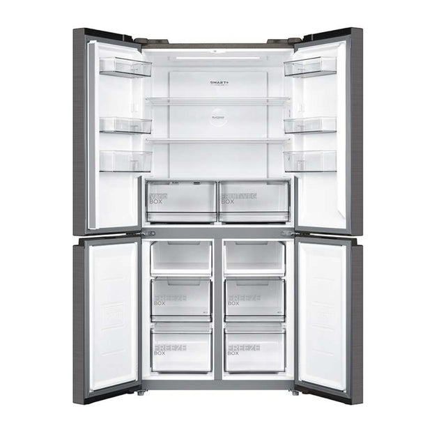 Midea 474L French Door Refrigerator MDRF632FIE28 No Frost Inverter WiFi Black Inox