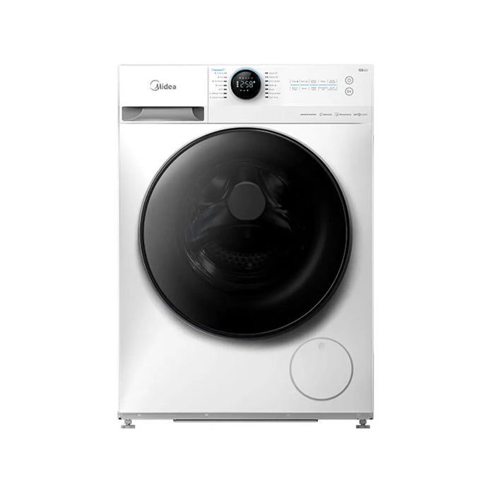 Midea MF200W110WB/W 11KG Front Load Inverter Washing Machine 1400RPM WiFi Steam Care Quattro Motor Lunar Dial