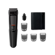 Philips Multigroom MG3710/15 Series 3000 – 6-in-1 All-in-One Beard & Hair Trimmer with Self-Sharpening Blades & 60 Min Runtime