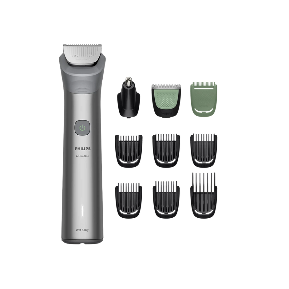 Philips MG5922/15 Multigroom Series 5000 – 10-in-1 All-in-One Beard, Hair & Body Trimmer | Waterproof & 120min Runtime