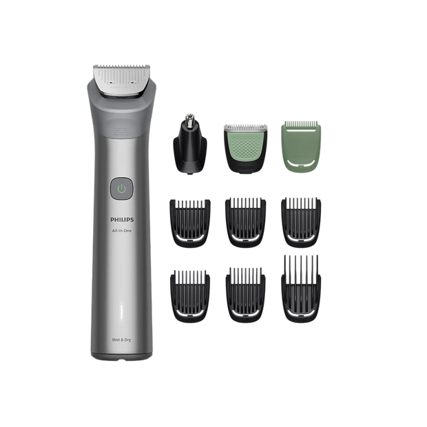 Philips MG5922/15 Multigroom Series 5000 – 10-in-1 All-in-One Beard, Hair & Body Trimmer | Waterproof & 120min Runtime