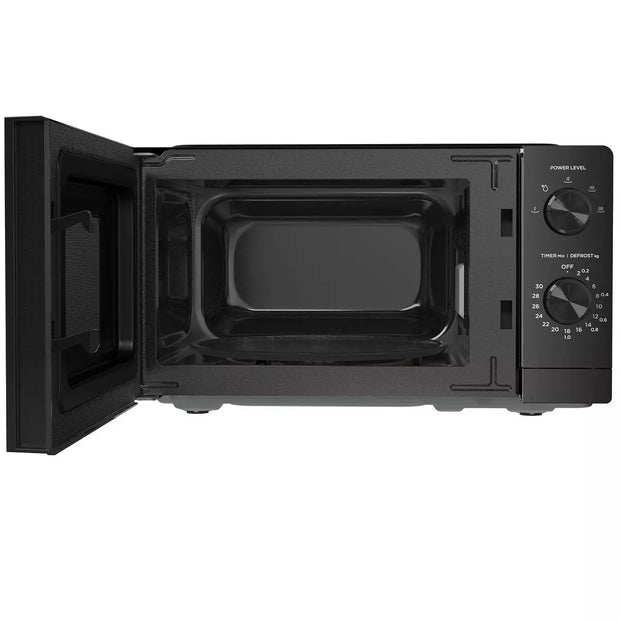 Midea 20L Microwave Oven Black 700W Mechanical Control MM7P012MZ-BK