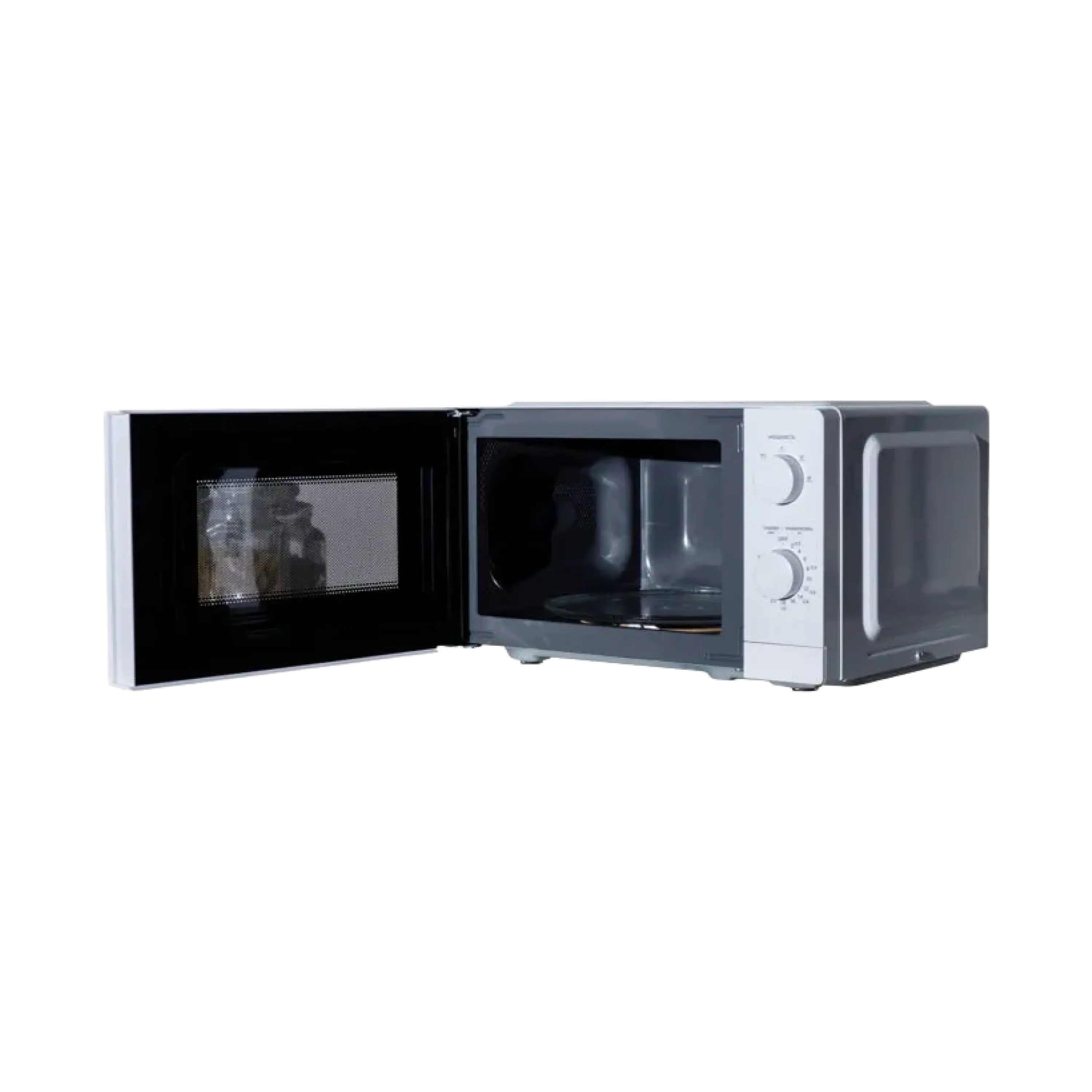 Midea 20L Microwave Oven White 700W Mechanical Control MM7P012MZ-WH