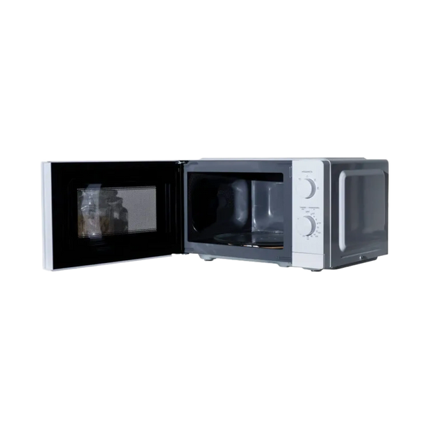 Midea 20L Microwave Oven White 700W Mechanical Control MM7P012MZ-WH