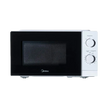 Midea 20L Microwave Oven White 700W Mechanical Control MM7P012MZ-WH