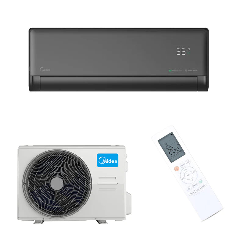 Midea MSEZB-12 12000 BTU Split Air Conditioner – Solstice Black Series Inverter AC