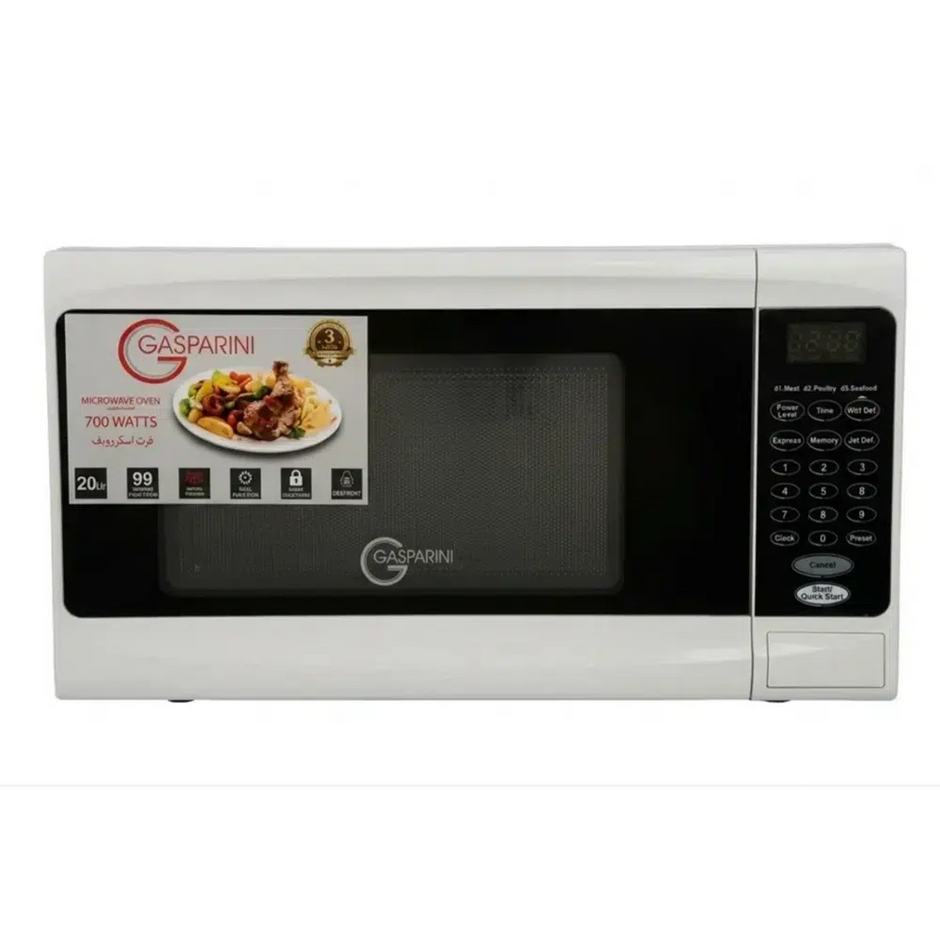 Gasparini MWD20DW Microwave 20L 700W White