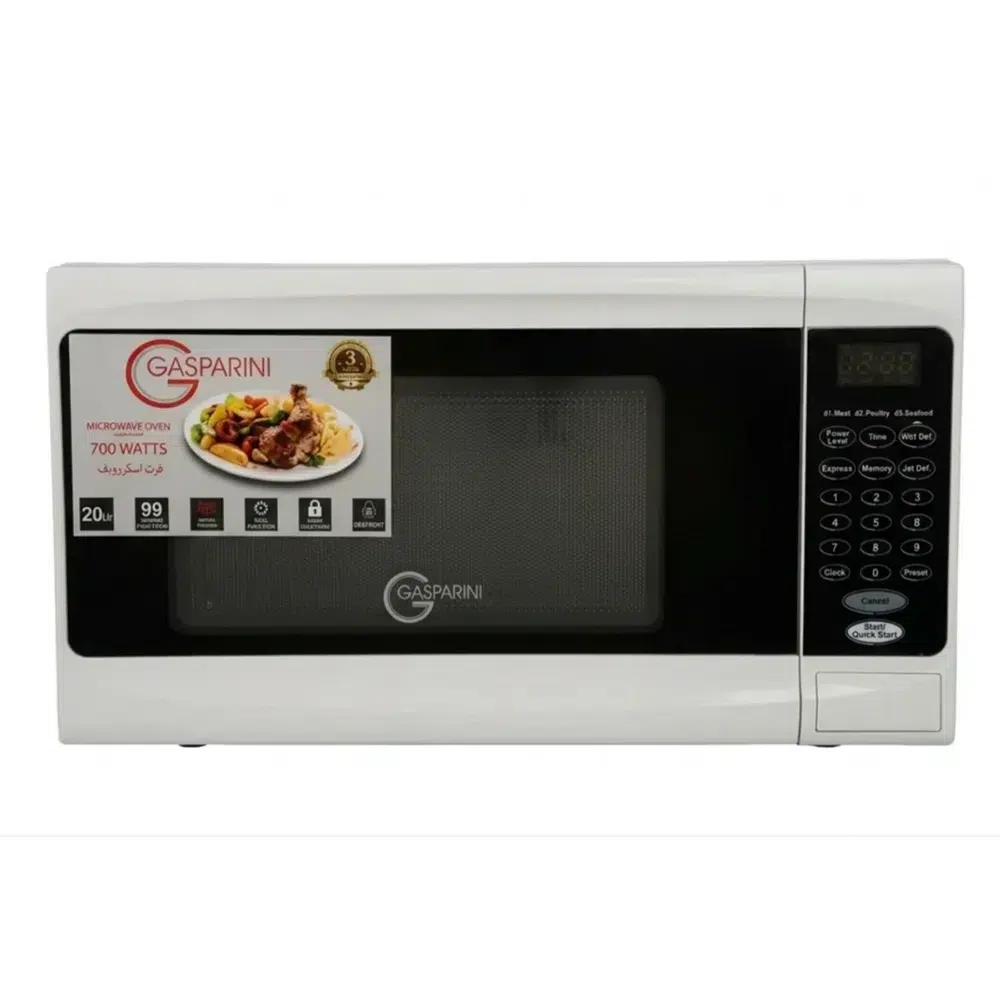 Gasparini MWD20DW Microwave 20L 700W White