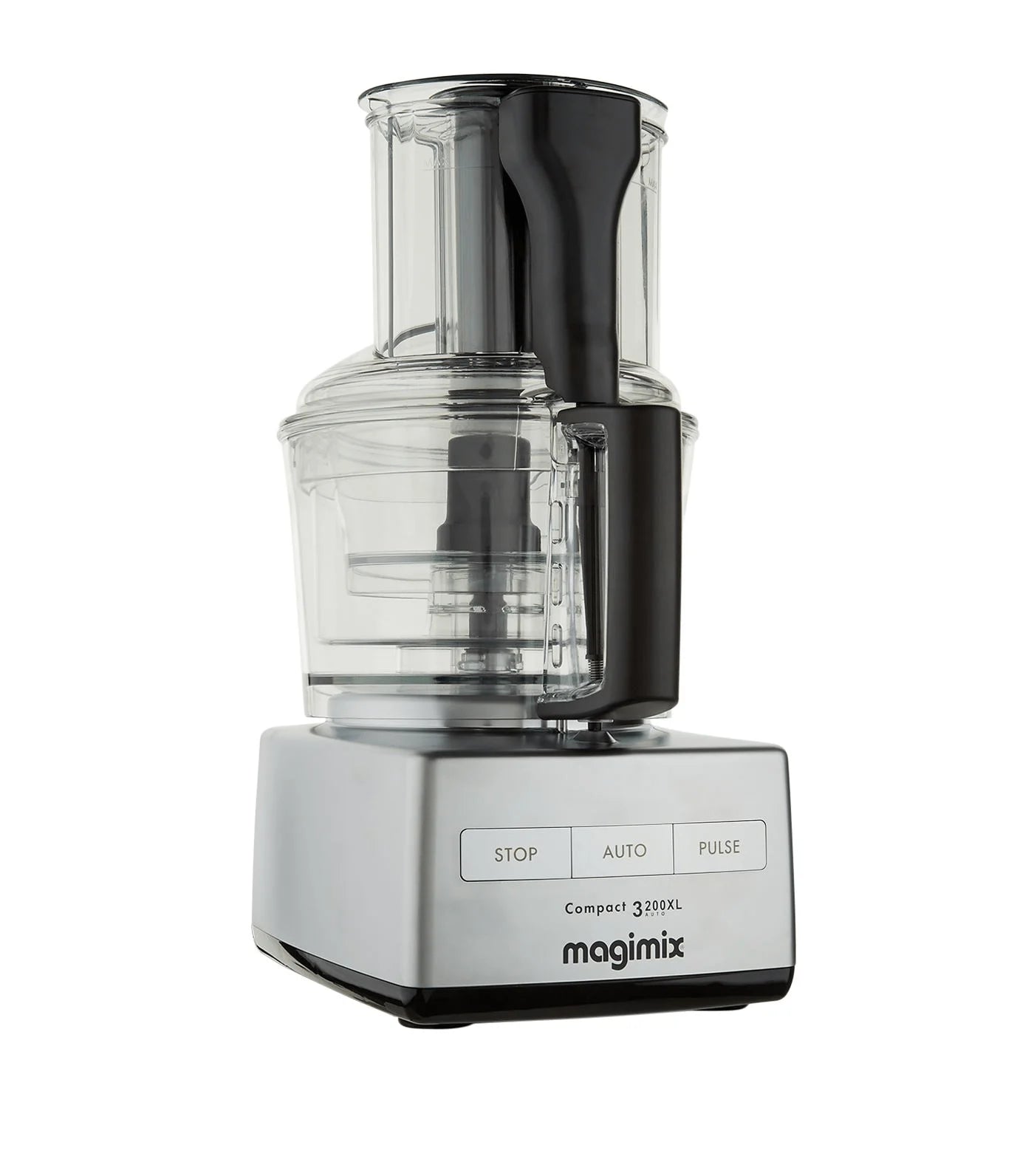 Magimix MX3200BXL Compact 3200 XL Food Processor 650W 2.6L Chrome