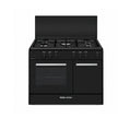 Muller Schon MSGC90BK 90cm Free Standing Gas Cooker Black – 5 Burner Gas Oven with Grill