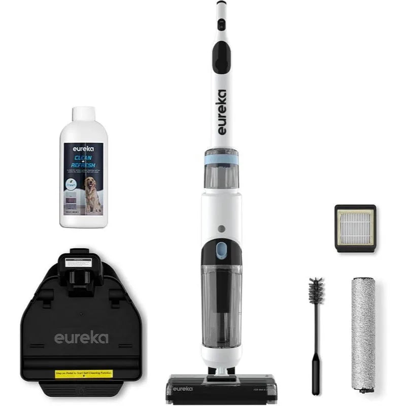 Eureka Cordless Vacuum Cleaner Lightweight Rechargeable Stick Vacuum Powerful Suction Multi-Surface Home Cleaning