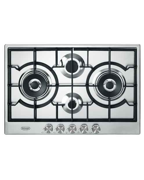 Delonghi Cooktop 75CM Built-In Gas Burners Stainless Steel