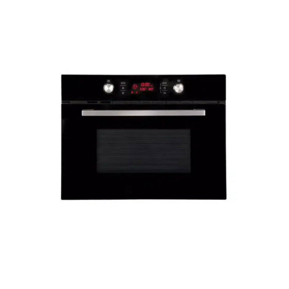 Smalvic Microwave / Oven Built-In 44L Black Glass