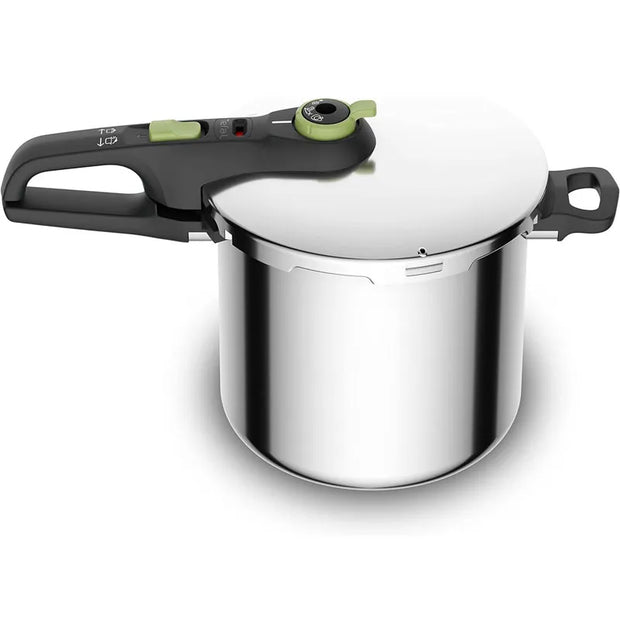 Tefal P2584402 Secure Trendy Pressure Cooker 8L Stainless Steel Induction 5 Safety System