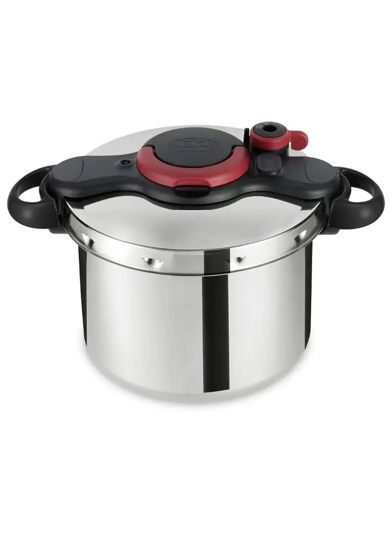 Tefal P4624866 ClipsoMinut Easy Pressure Cooker 7.5L Stainless Steel Induction One-Hand Opening
