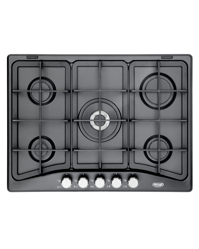 Delonghi Cooktop 70CM Built-In Gas Burners Steel