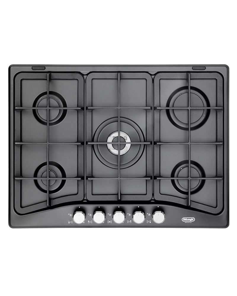 Delonghi Cooktop 70CM Built-In Gas Burners Steel