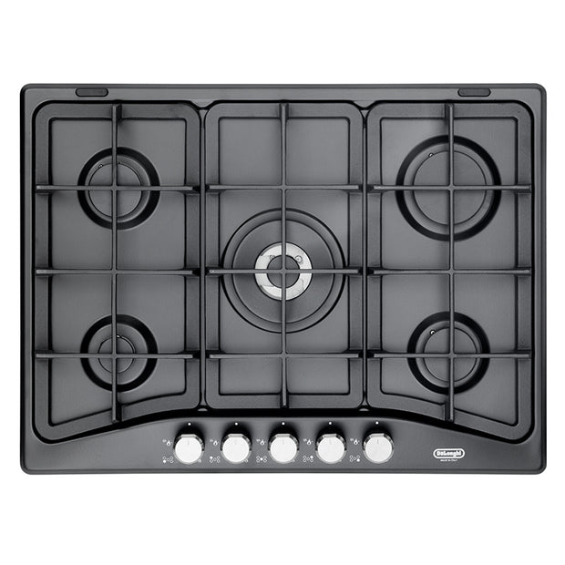 Delonghi Cooktop 70CM Built-In Gas Burners Steel