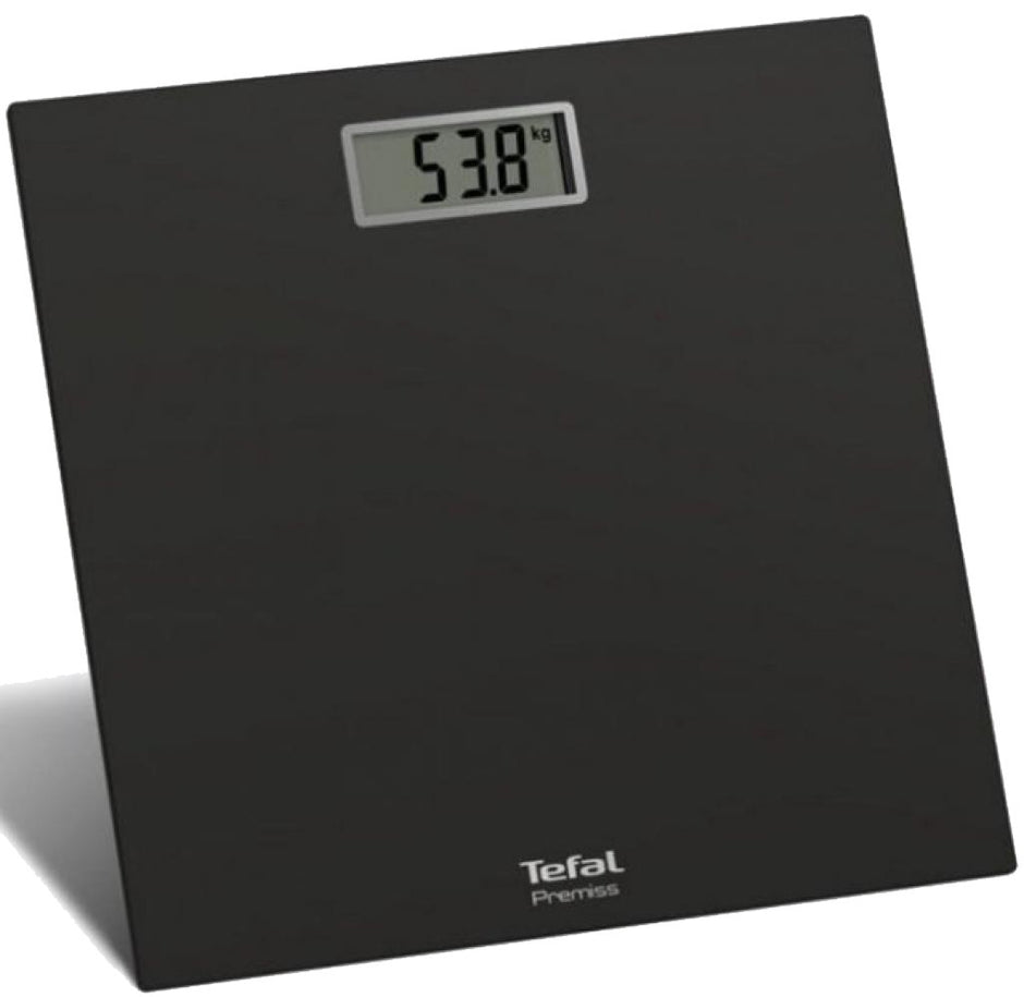 Tefal PP1400V Premiss Bathroom Scale Digital Glass 150kg LCD Ultra Slim Body Weight Scale