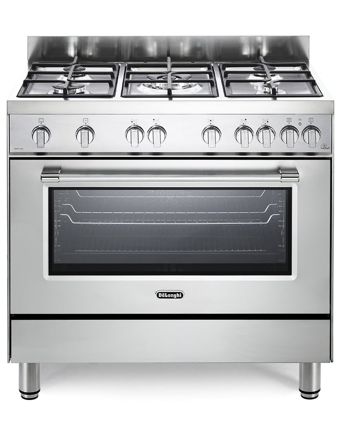 Delonghi Gas/Cooker 90CM Free Standing