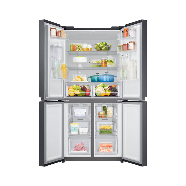 Samsung RF48A4010B4/LV French Door Refrigerator 466L Twin Cooling Plus No Frost with Water Dispenser