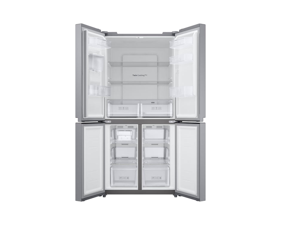 Samsung RF48A4010M9/LV French Door Refrigerator 466L Twin Cooling Plus No Frost with Water Dispenser