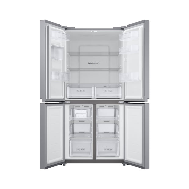 Samsung RF48A4010M9/LV French Door Refrigerator 466L Twin Cooling Plus No Frost with Water Dispenser