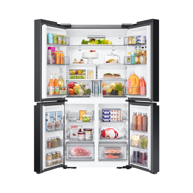 Samsung RF65DB90B022LV Bespoke T‑Style French Door Refrigerator 602L Triple Cooling No Frost with FlexZone