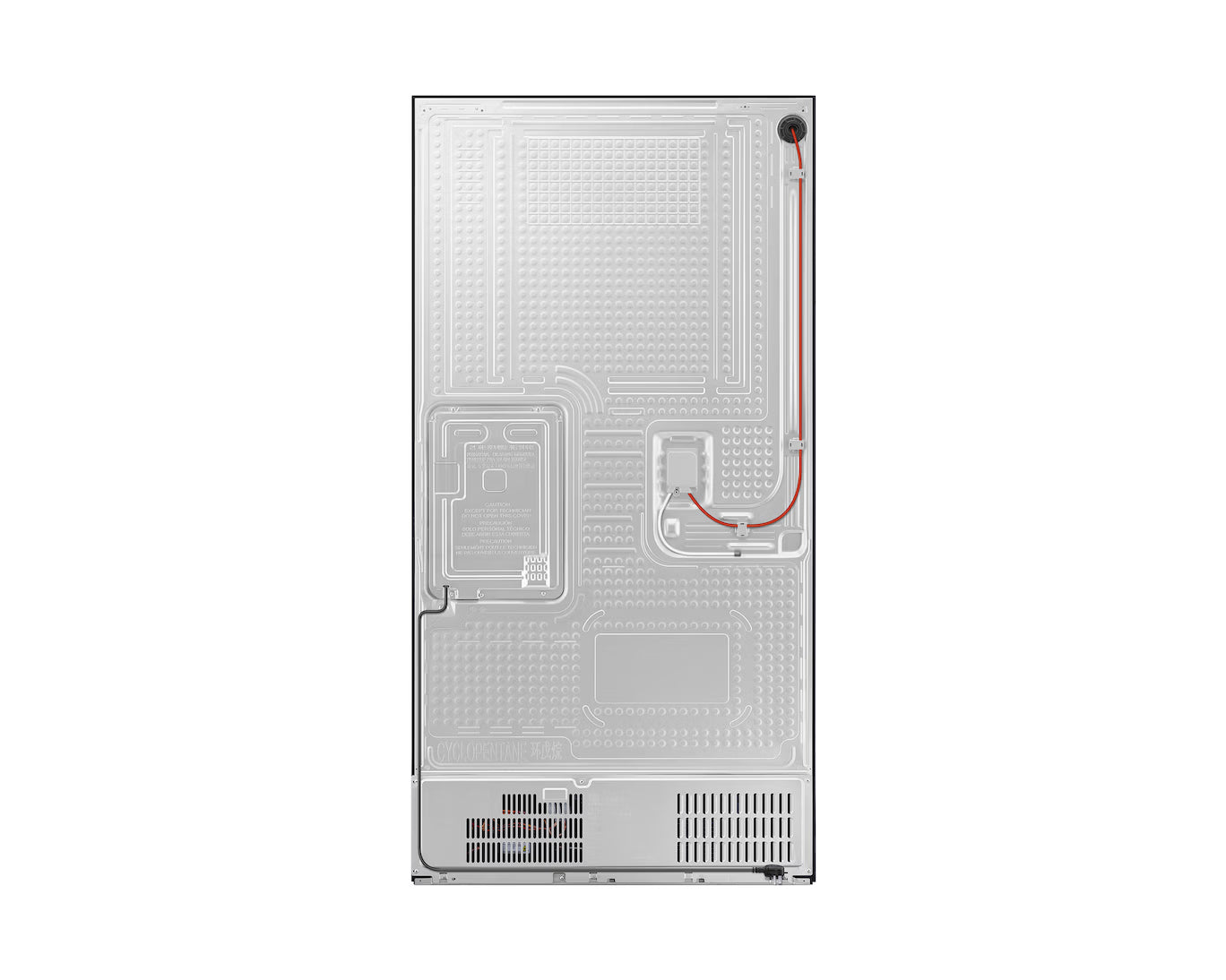 Samsung RF71DG9H0EB1AE 809L Family Hub French Door Refrigerator Black