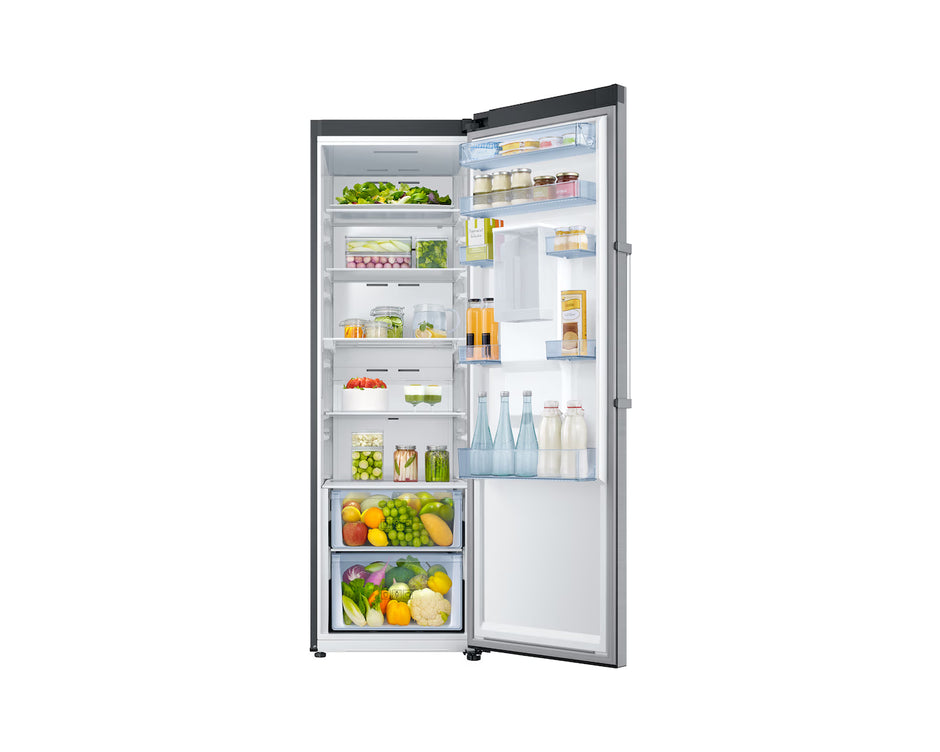Samsung RR39M73107F/SG 375L Upright Single Door Refrigerator with Water Dispenser Silver