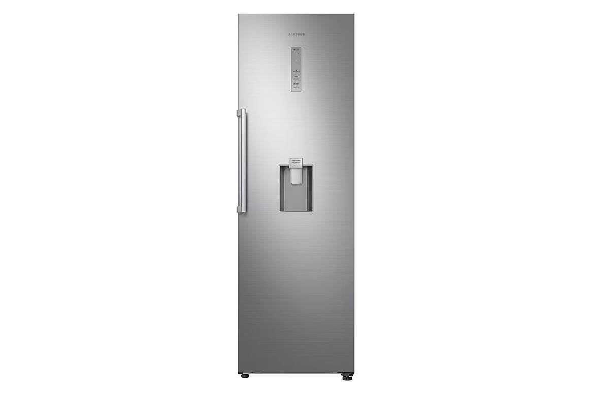 Samsung RR39M73107F/SG 375L Upright Single Door Refrigerator with Water Dispenser Silver