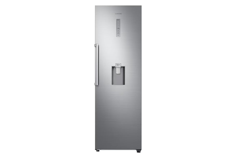 Samsung RR39M73107F/SG 375L Upright Single Door Refrigerator with Water Dispenser Silver