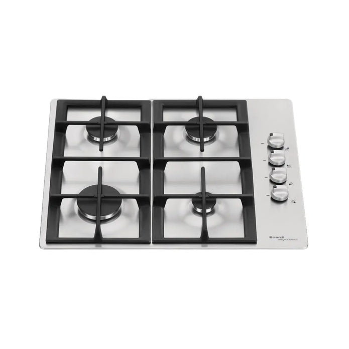 Nardi SCG40 Built-In Gas Hob 60cm 4 Burners Stainless Steel