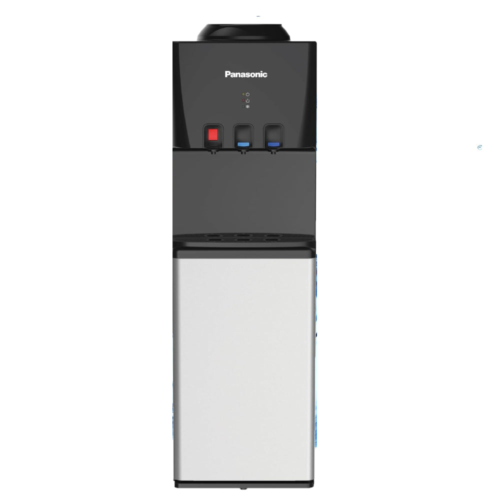 Panasonic SDM-WD3128TF Top Loading Water Dispenser Hot Cold Normal Black Silver