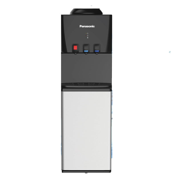 Panasonic SDM-WD3128TF Top Loading Water Dispenser Hot Cold Normal Black Silver