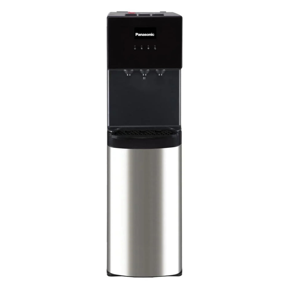 Panasonic SDM-WD3438BF Bottom Loading Water Dispenser Hot Cold Normal Black Stainless Steel